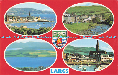 R726629 Largs Gogo Burn The Sea Front E T W Dennis Scarborough 1989 Multi View