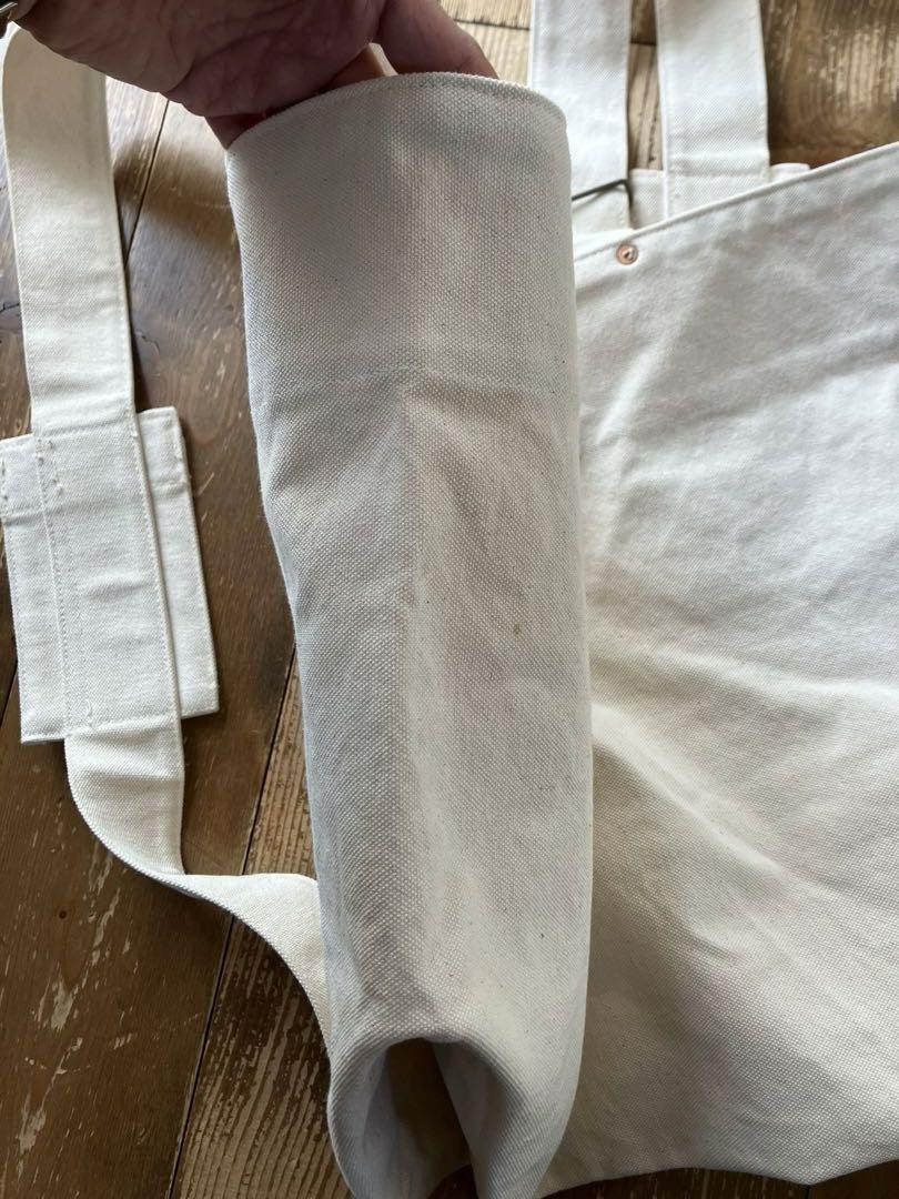 KAPITAL キャピタル キャンバス 2WAYバッグ リュック トートバッグ白 Kapital Capital Canvas 2Way Bag Rucksack Tote Cotton White