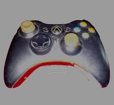 OFFICIAL Black Microsoft Xbox 360 Wireless Controller Genuine OEM Original 