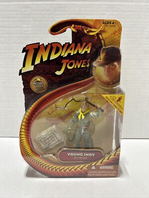Hasbro Indiana Jones and the Last Crusade: Young Indy-Hidden Relic 2008 NIB J1