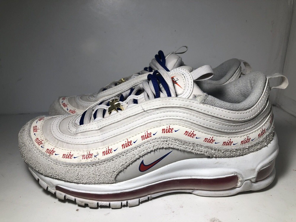 Nike Air Max 97 SE 2021 Red White Blue Women's Size 6.5 Running Shoes