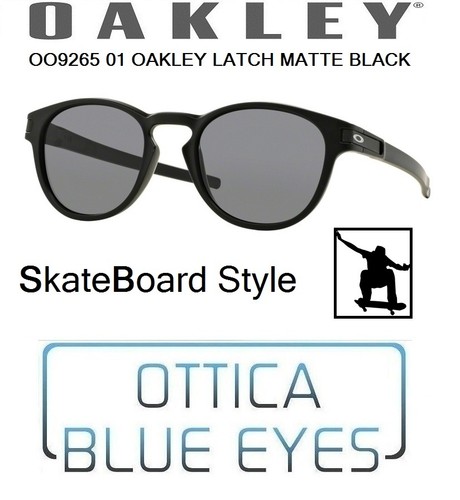 Occhiali Sole OAKLEY LATCH 9265 01 SB Skateboard sunglasses sonnenbrille  black | eBay