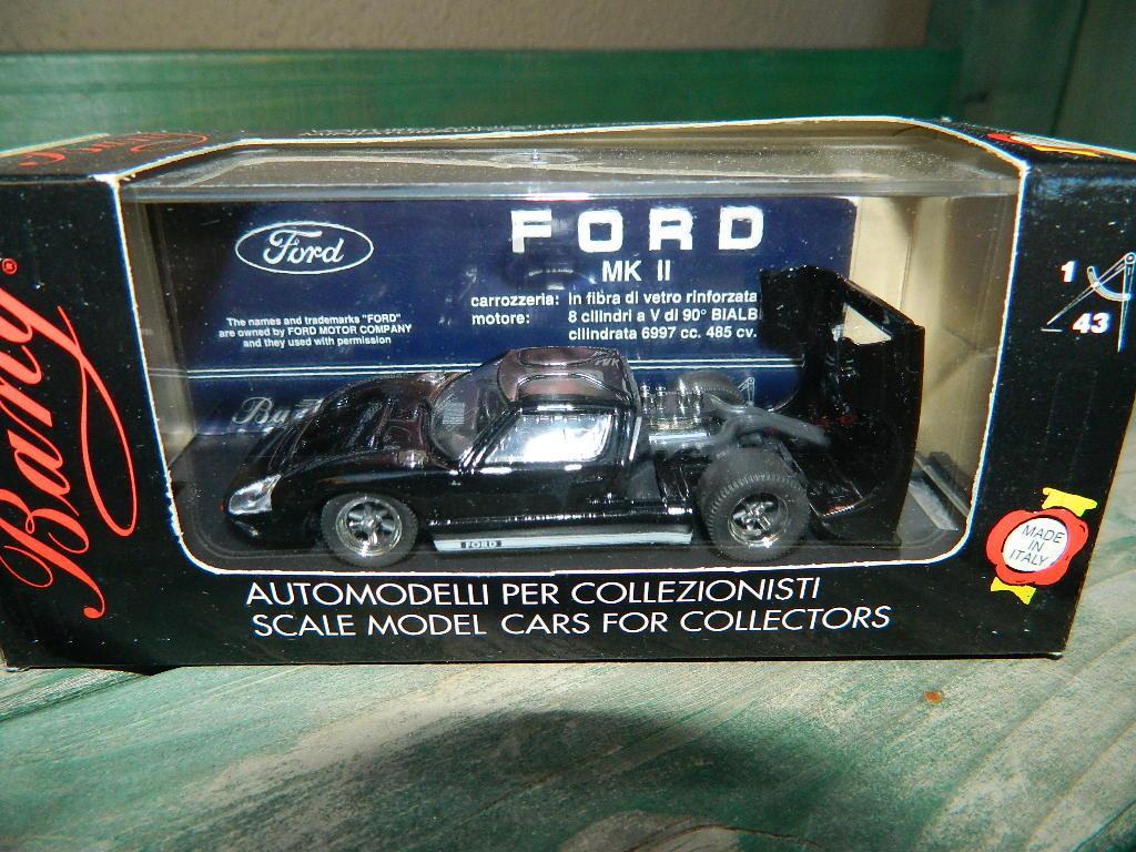 Ford MK II Stradale Black 7079 Bang 1/43 Miniature