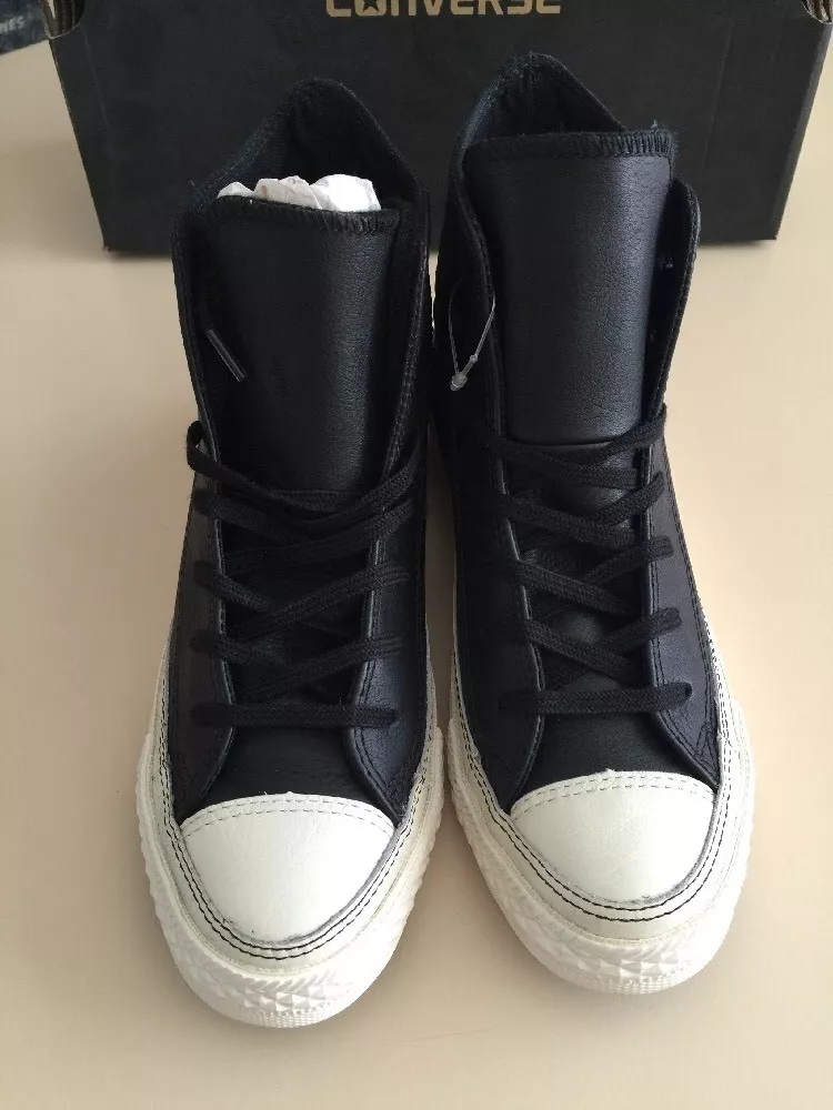 Jeg mistede min vej grube i live Converse All Star Hi Top Leather Sneaker Black Size 36/US5.5/22.5cm New In Box!! | eBay Jeg mistede min vej grube i live Converse All Star Hi Top Leather Sneaker Black Size 36/US5.5/22.5cm New In Box!! | eBay