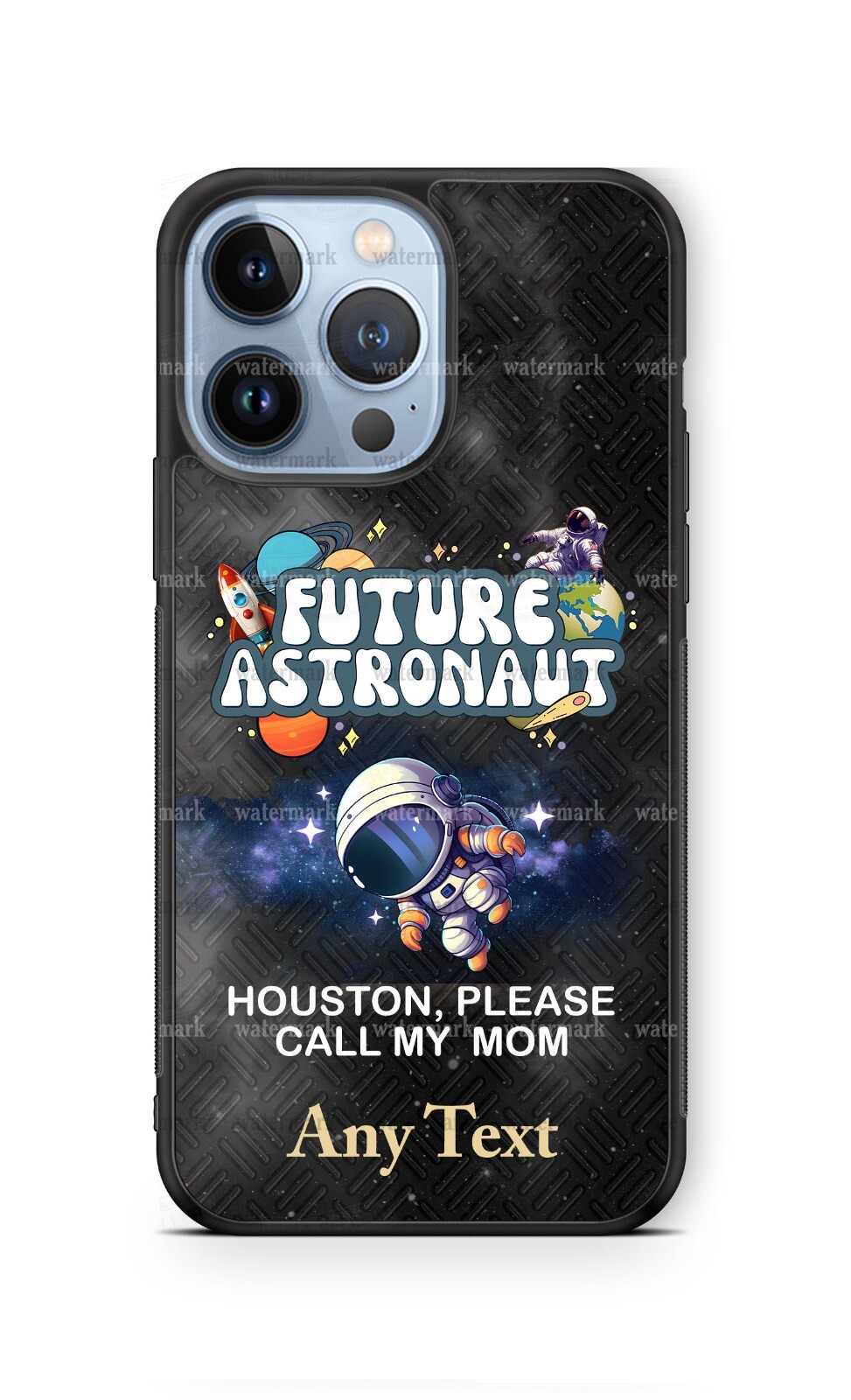 Funny Future Astronaut Houston Call MOM cell Phone Case for 