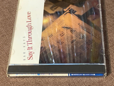 BAR-KAYS Say It Through Love JAPAN CD 32PD-318 PS BOOKLET