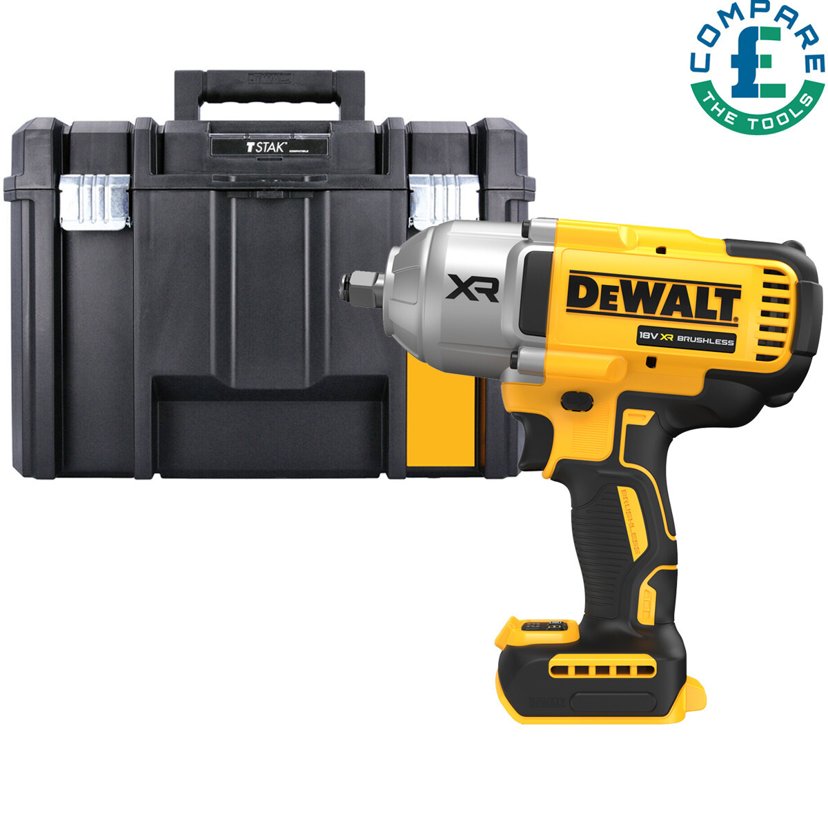 DeWALT DCF900N 18V XR Brushless 1/2"" High Torque Impact Wrench - Body Only Bare - Image 12
