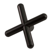 Pool Snooker Billiard Cue Jigger Cross REST Black Fitting Pool Room Supplies