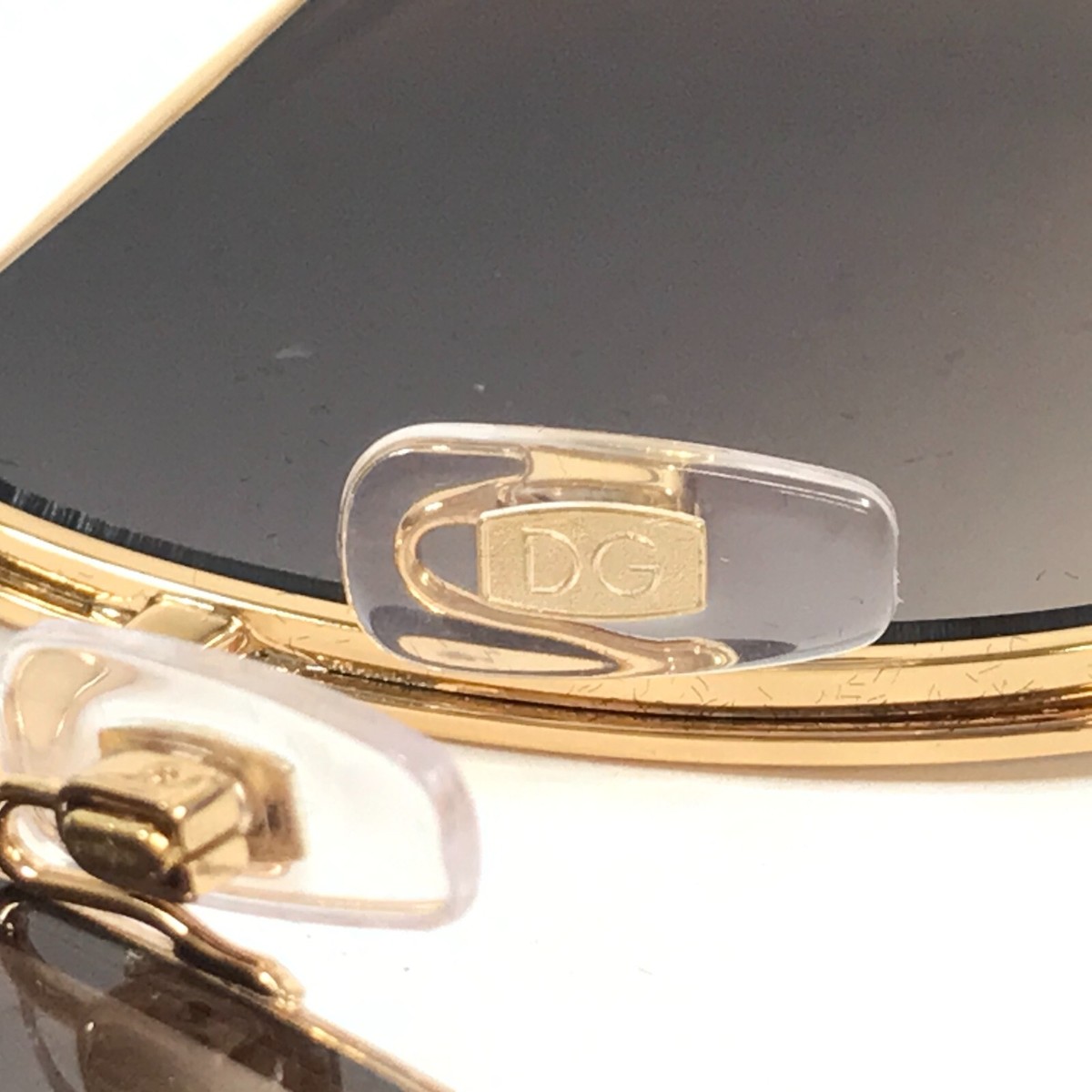 Dolce & Gabbana Sunglasses DG2306 02/13 Gold Butterfly w  display picture 3