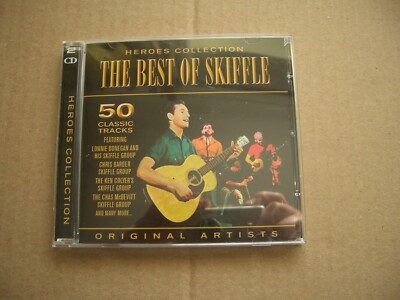HEROES COLLECTION - THE BEST OF SKIFFLE - 2CD - LONNIE DONEGAN CHRIS BARBER ETC
