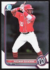 2022 Bowman Chrome Prospects #BCP-219 Roismar Quintana Washington Nationals