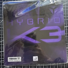 Tibhar K3 Hybrid Table Tennis Rubber red Max