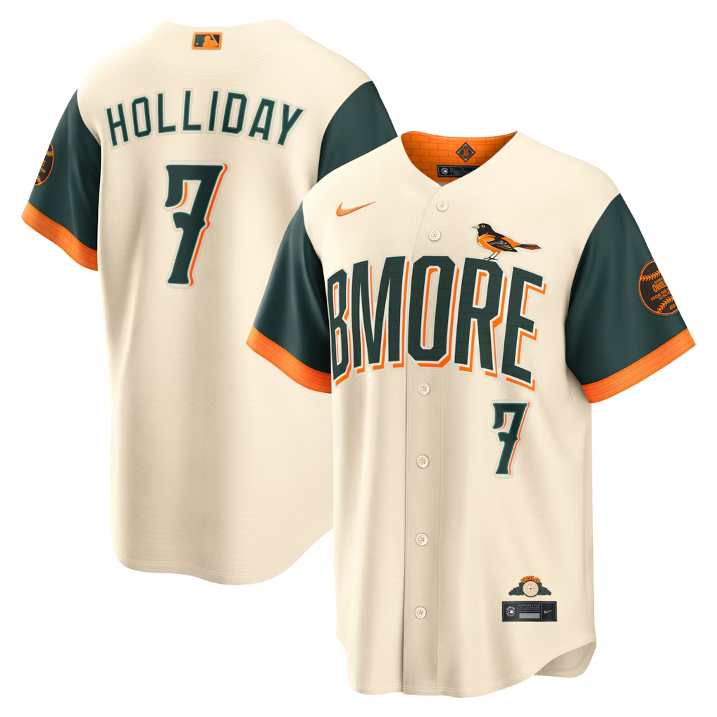 Nike Jackson Holliday Baltimore Orioles 2026 City Connect Stadium