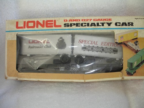 Coche plano Lionel 6-0781 Railroader Club con furgonetas con caja (0057a-b) | Zustand: Used