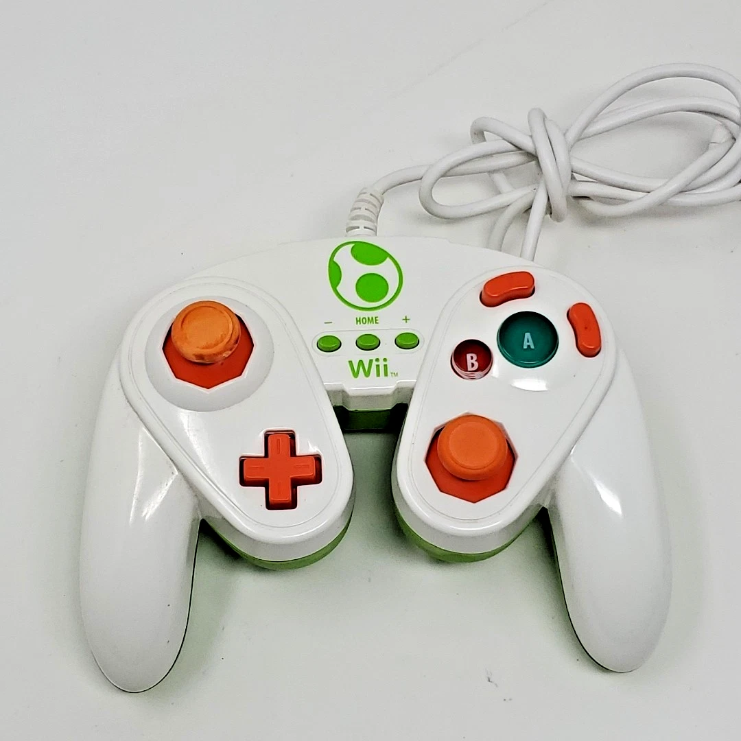 Manette Yoshi Fight Pad Filaire - Super Smash Bros - Wii U / Wii - Nintendo - Neuf