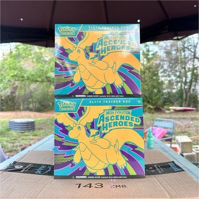 Pokémon Elite Trainer Box Mega Evolution Ascended Heroes Dragonite