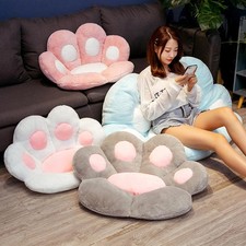 70x60cm Cat Paw Plush Cushion Soft Stuffed Floor Seat Pad Sofa Chair Pillow