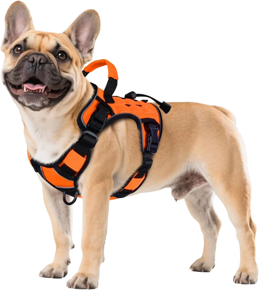 Dog Harness for Large Dogs Heavy Duty, No Pull Tactical Dog Harne