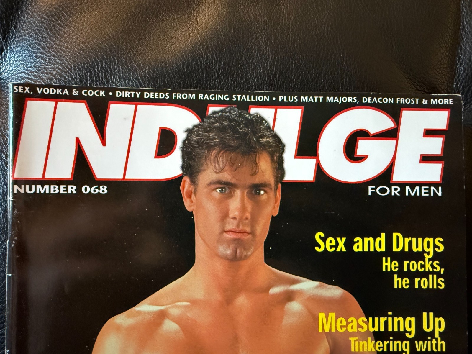 Indulge Magazine #68 (11/01) vintage gay interest male pinups