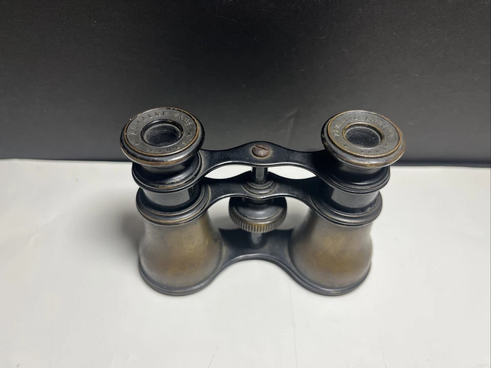Lemaire Fabt Paris Opera Binoculars Vintage, 4" Early 1900s. - Image 2 of 4
