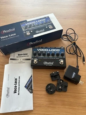 Radial Voco-Loco Vocal/Wind Instrument Preamp with Effects Loop - Image 1 of 4