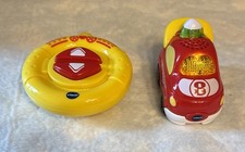 Vtech Go Go Smart Wheels Red Race Car  Ralph  With Remote Works See Video