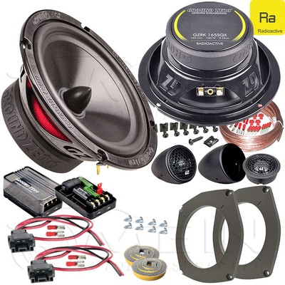 GROUND ZERO LAUTSPRECHER für BMW MINI Roadster II R59 2012-2014 Front Tür #ARR0
