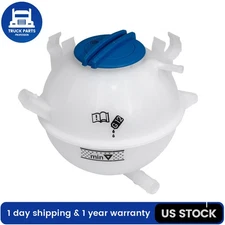 For Volkswagen 2005-2018 Premium Radiator Coolant Overflow Tank Reservoir W/Cap