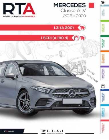 Revue technique Mercedes Classe A 4 pour l'entretien et la vidange des modèles 2018-2020