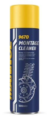 Mannol 9670 Montage Cleaner, Bremsen-Reiniger 500ml Spraydose