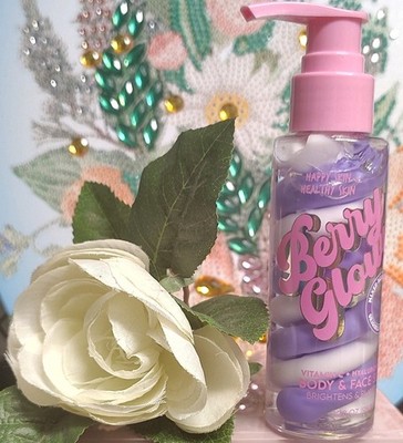 Berry Glowy  Detoxifies & Clears Skin with Tea Tree Oil Body & Face Serum 3.38