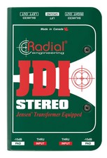 Radial JDI Stereo Passive DI Direct Box