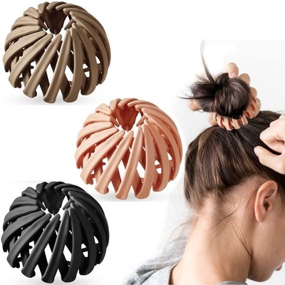 3 Stück Haarspangen für Damen, Vintage Vogelnest Haarklammern Große Haarclips Ha