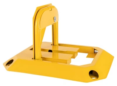 Barriere Fermeture de Parking Rabbatable Poteau Fixation avec Cles Verrouillable - Photo 1/4