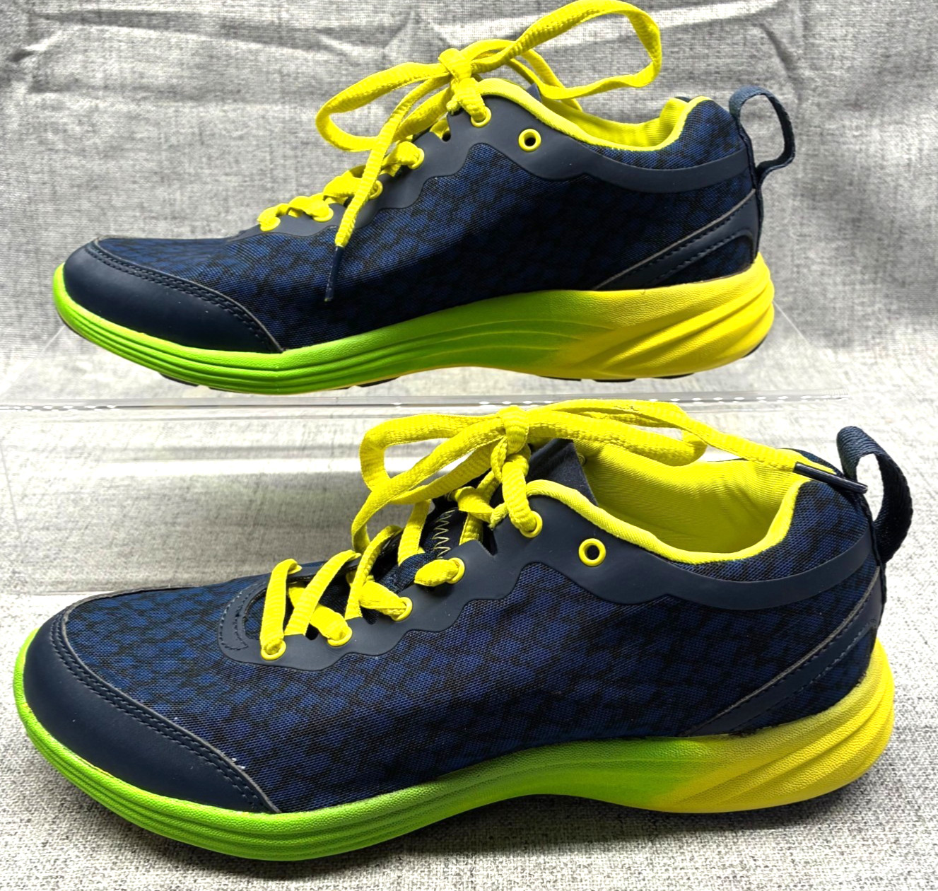 Vionic Python Walking Shoes Athletic Sneakers Blu… - image 1