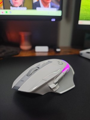 Logitech G502 X PLUS Wireless Gaming Mouse - White