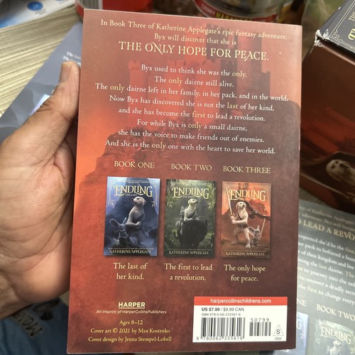 Endling 3-Book Paperback Box Set: The First, The Only, The Last Paperback L/New - Picture 6 of 11