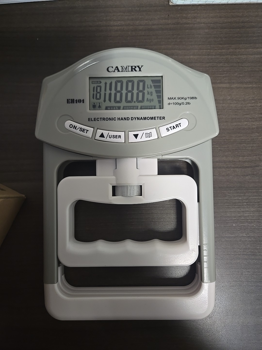 Camry EH101 Electronic Hand Dynamometer for Grip Strength Measurement