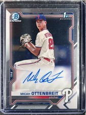 Ottenbreit, Micah - 2021 Bowman Draft Chrome - Autograph