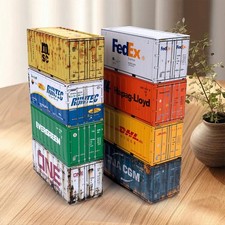 Mini Container Iron Storage Box Miniature Storage Iron Box Creative Decoration