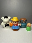 Vintage Fisher Price Little People Mixed Lot of 4 Figures