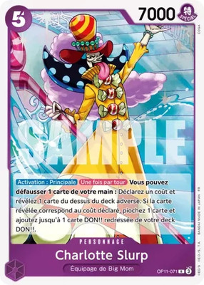 One Piece SLURP R OP11-071 Fast Fists Like Lightning Card New FR