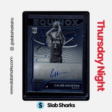 2022 PANINI FLUX #EA-CBH CALEB HOUSTAN EQUINOX AUTO RC ROOKIE