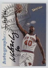 1997-98 Skybox Premium Autographics Century Marks /100 Walter McCarty Auto 3t8