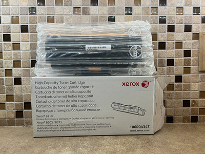 Genuine Xerox High Capacity Black Toner Cartridge 106R04347 B205 B210 B215