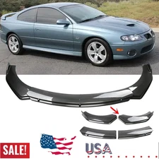 Car Front Bumper Lip Spoiler Splitter Kit Carbon Fiber Style For Pontiac GTO
