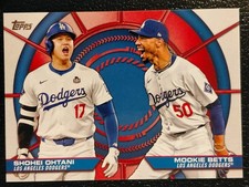 2025 Topps Series 2 Dynamic Duos Shohei Ohtani Mookie Betts #DD-2