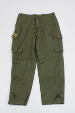 French Army M-47 Trousers  Olive Drab  Button Fly  Military