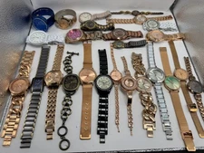 Mixed Brands Watches ALL METAL Lot Of 25 For Parts Repair