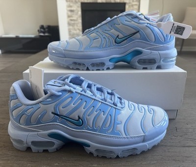 New Nike Air Max Plus NRG x Eastside Golf Shoes - Aluminum / Blue